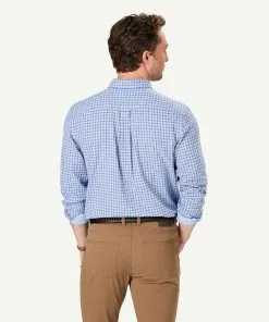 Gazman Casual Double Faced Check Long Sleeve Shirt - Grey Melange 9 Gazman Casual Double Faced Check Long Sleeve Shirt - Grey Melange -Cheap Accessories Store 3 48570
