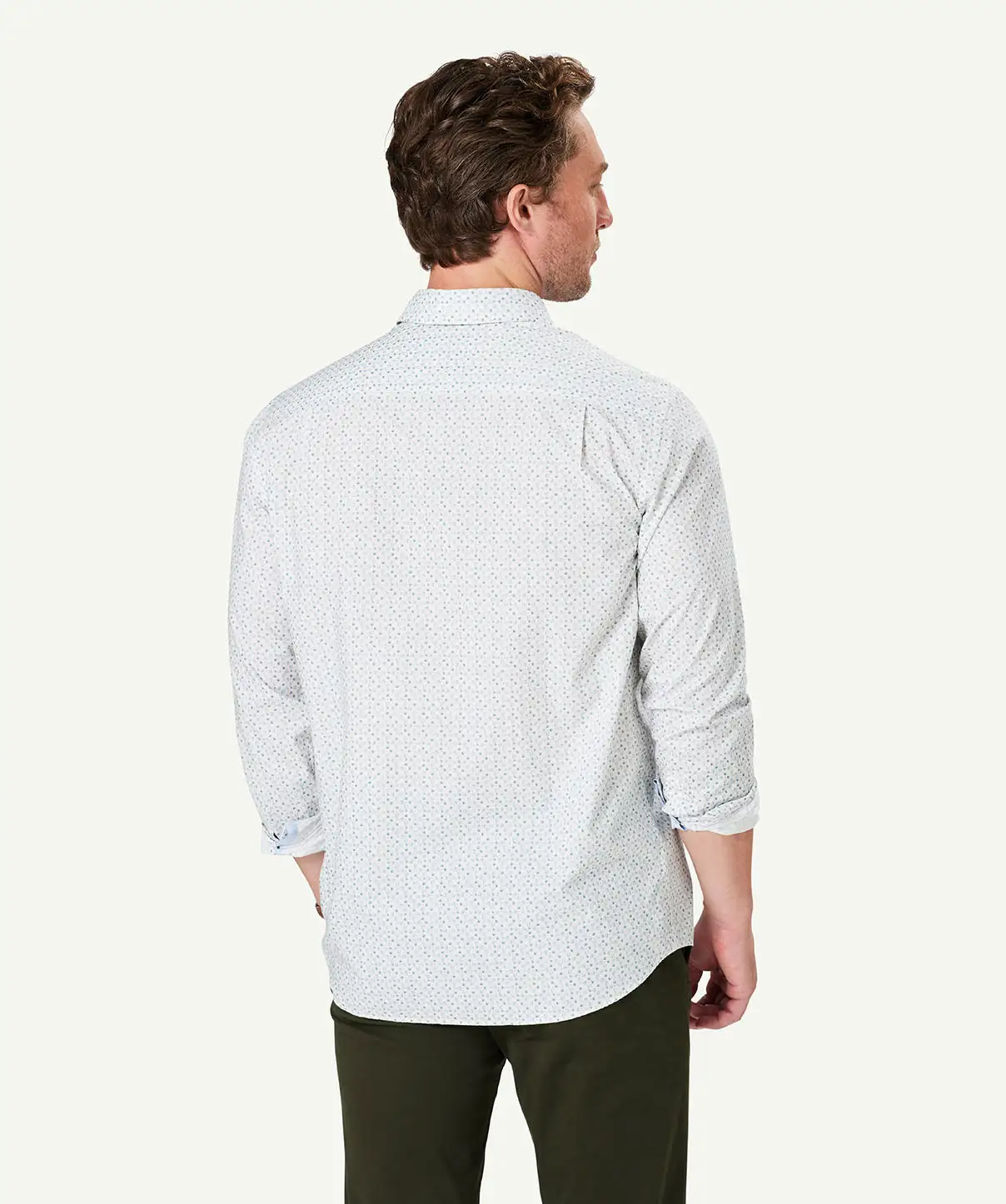 Gazman Casual Geo Print Long Sleeve Shirt - Multi Print 5 Gazman Casual Geo Print Long Sleeve Shirt - Multi Print - Image 3