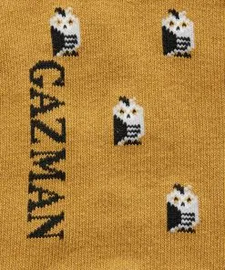 Gazman Non Tight Owl Sock - Mineral Yellow -Cheap Accessories Store 3 48699