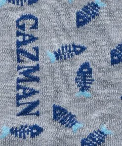 Gazman Non Tight Fish Bone Sock - Grey Marle -Cheap Accessories Store 3 48703
