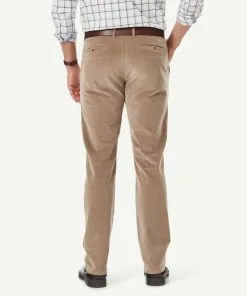 Gazman Stretch Fine Cord Pants - Pebble 10 Gazman Stretch Fine Cord Pants - Pebble -Cheap Accessories Store 3 49754