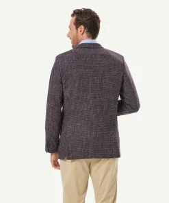Gazman Wool Blend Textured Weave Sports Jacket - Mahogany 10 Gazman Wool Blend Textured Weave Sports Jacket - Mahogany -Cheap Accessories Store 3 50034