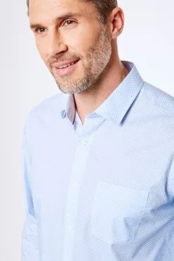 Gazman Circle Link Print Shirt - Sky Blue 8 Gazman Circle Link Print Shirt - Sky Blue -Cheap Accessories Store 3 062409f9 54b9 43ae 94a5 387f9727516e