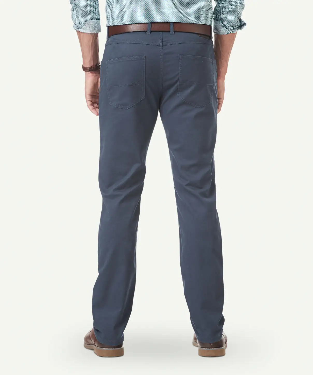 Gazman Stretch Bedford Cord Pants - Indigo 5 Gazman Stretch Bedford Cord Pants - Indigo - Image 3