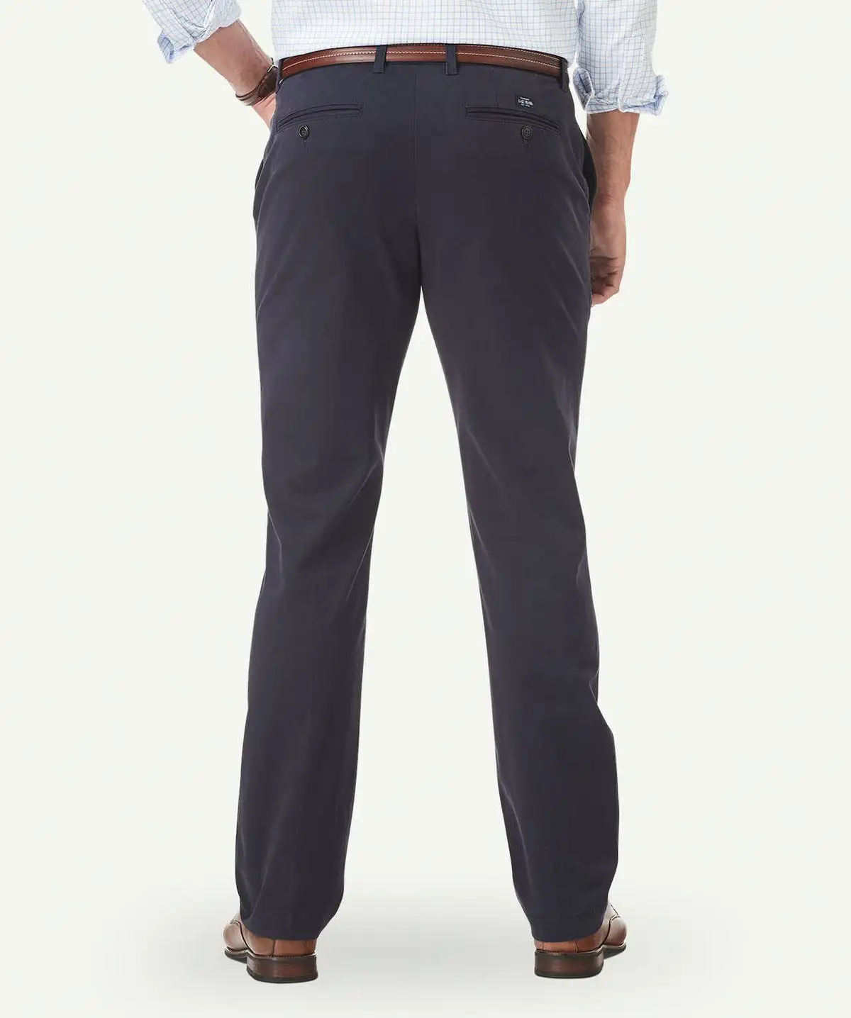 Gazman Comfort Chino Pants - Navy 5 Gazman Comfort Chino Pants - Navy - Image 3