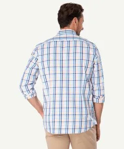 Gazman Tailored Fit Casual Stretch Check Long Sleeve Shirt - Mandarin 8 Gazman Tailored Fit Casual Stretch Check Long Sleeve Shirt - Mandarin -Cheap Accessories Store 3 1cb37be6 5b50 4ba9 aba0 fcbeaa503e4d