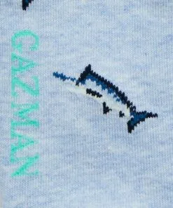 Gazman Non Tight Marlin Sock - Blue Marle -Cheap Accessories Store 3 5201f42e 06f9 45f3 b81b 195d0fa68e3c