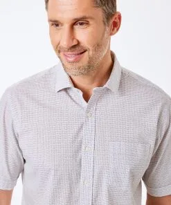 Gazman Dash Print Short Sleeve Shirt - White 8 Gazman Dash Print Short Sleeve Shirt - White -Cheap Accessories Store 3 6e069a0c 9b56 4873 a71a 33c5963a7c82