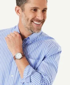 Gazman Easy Care Stripe Shirt - Royal 13 Gazman Easy Care Stripe Shirt - Royal -Cheap Accessories Store 3 6f5263a9 1538 4955 8740 978fcd3ca2aa