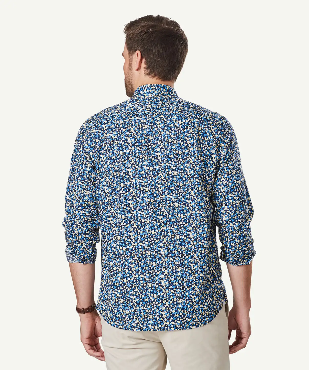 Gazman Casual Floral Print Long Sleeve Shirt - Multi Print 5 Gazman Casual Floral Print Long Sleeve Shirt - Multi Print - Image 3