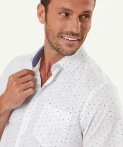 Gazman Oval Print Short Sleeve Shirt - White 8 Gazman Oval Print Short Sleeve Shirt - White -Cheap Accessories Store 3 7e70ec60 39a9 4a62 8641 847d829b831b