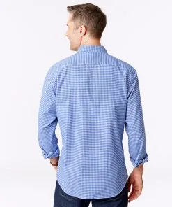Gazman Tailored Fit Stretch Gingham Shirt - Royal 7 Gazman Tailored Fit Stretch Gingham Shirt - Royal -Cheap Accessories Store 3 9466880f 8e5d 4822 acda c40217b5dc6e