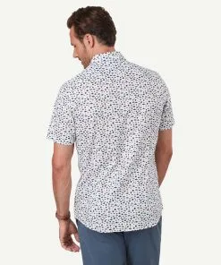 Gazman Tailored Fit Fish Print Short Sleeve Shirt - White 8 Gazman Tailored Fit Fish Print Short Sleeve Shirt - White -Cheap Accessories Store 3 acbc49d9 2cff 4891 bcf0 c58886a2f11f