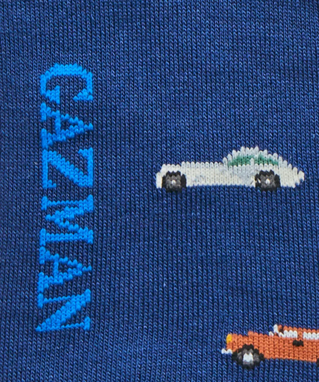 Gazman Non Tight Vroom Vroom Sock - Navy 4 Gazman Non Tight Vroom Vroom Sock - Navy - Image 2