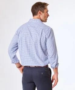 Gazman Easy Care Twill Check Shirt - Blue 8 Gazman Easy Care Twill Check Shirt - Blue -Cheap Accessories Store 3 d3c430a1 af8b 4cf4 80d9 7e954bbd9ab4