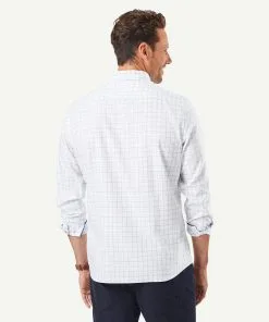 Gazman Tailored Casual Oxford Check Long Sleeve Shirt - White 8 Gazman Tailored Casual Oxford Check Long Sleeve Shirt - White -Cheap Accessories Store 3 dc4dce23 b4c4 471d bd49 f4ad208945aa