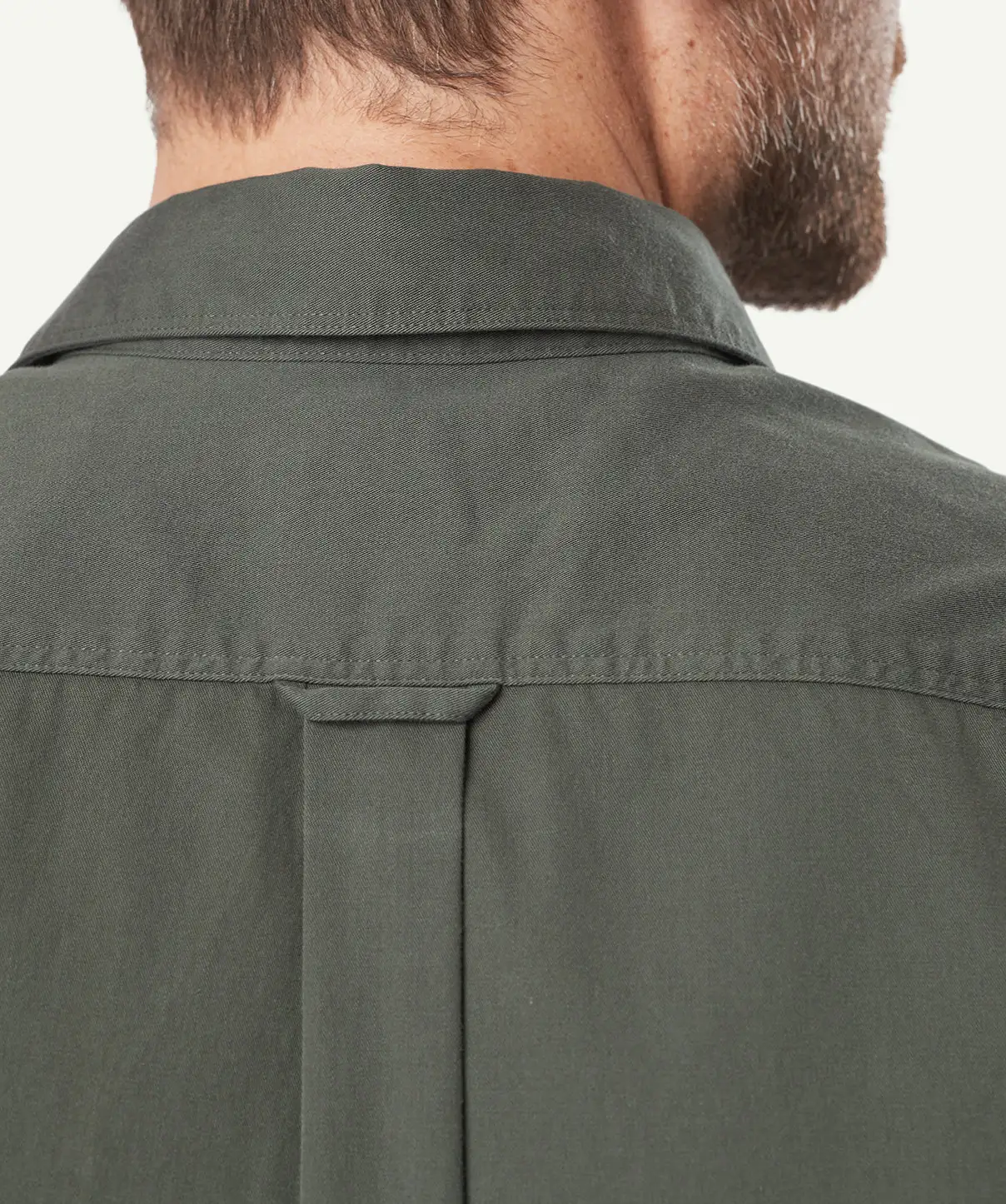 Gazman Authentic Twill Long Sleeve Shirt - Forest 6 Gazman Authentic Twill Long Sleeve Shirt - Forest - Image 4