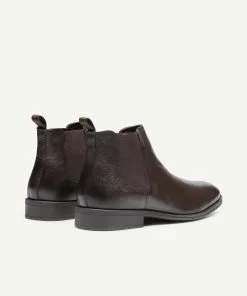 GAZMAN Leather Chelsea Boot - Chocolate 9 GAZMAN Leather Chelsea Boot - Chocolate -Cheap Accessories Store 4 43099