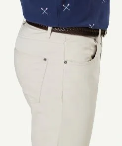 Gazman Featherweight Five Pocket Pants - Putty 13 Gazman Featherweight Five Pocket Pants - Putty -Cheap Accessories Store 4 43852