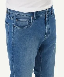 Gazman Merricks Knit Modern Fit Jeans - Washed Indigo 11 Gazman Merricks Knit Modern Fit Jeans - Washed Indigo -Cheap Accessories Store 4 45684