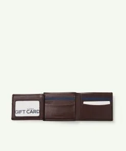 Gazman Leather Tri Fold Wallet - Brown 10 Gazman Leather Tri Fold Wallet - Brown -Cheap Accessories Store 4 45891