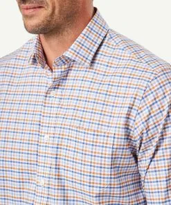 Gazman Easy Care Multi Check Long Sleeve Shirt - Blue 10 Gazman Easy Care Multi Check Long Sleeve Shirt - Blue -Cheap Accessories Store 4 46068