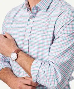 Gazman Easy Care Multi Check Long Sleeve Shirt - Pink 10 Gazman Easy Care Multi Check Long Sleeve Shirt - Pink -Cheap Accessories Store 4 46073