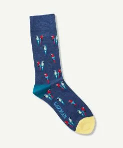 Gazman Non Tight Parrot Sock - Denim 9 Gazman Non Tight Parrot Sock - Denim -Cheap Accessories Store 4 46379