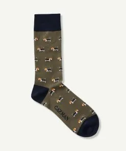 Gazman Non Tight Beagle Sock - Khaki 9 Gazman Non Tight Beagle Sock - Khaki -Cheap Accessories Store 4 46389