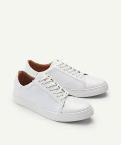 GAZMAN Leather Sneaker - White 9 GAZMAN Leather Sneaker - White -Cheap Accessories Store 4 46843