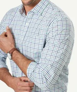 Gazman Easy Care Twill Check Long Sleeve Shirt - Multi Check 10 Gazman Easy Care Twill Check Long Sleeve Shirt - Multi Check -Cheap Accessories Store 4 46939