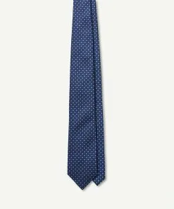 Gazman Silk Geo Floral Tie - Blue -Cheap Accessories Store 4 47484