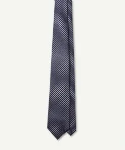 Gazman Silk Fish Print Tie - Navy 7 Gazman Silk Fish Print Tie - Navy -Cheap Accessories Store 4 47487
