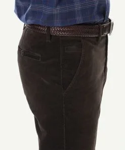 Gazman Stretch Fine Cord Pants - Chocolate -Cheap Accessories Store 4 49750