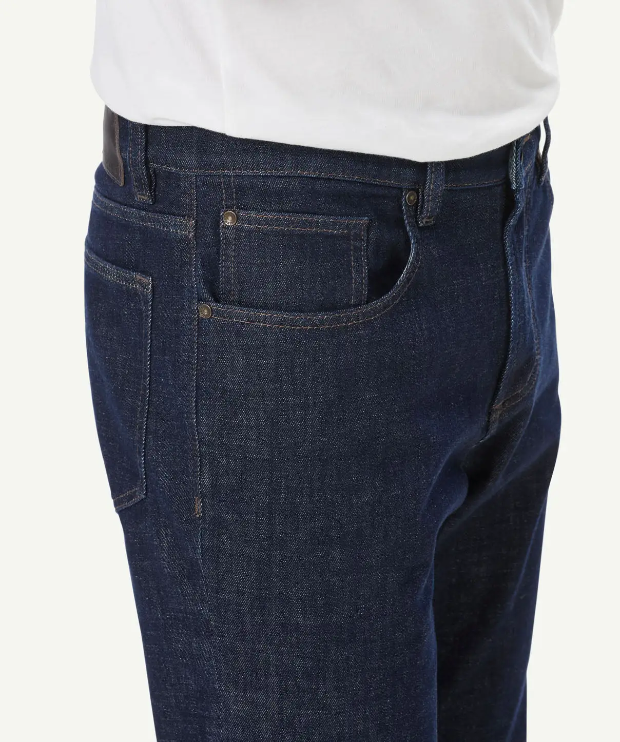 Gazman Selwyn Straight Fit Jean - Raw Rinse 6 Gazman Selwyn Straight Fit Jean - Raw Rinse - Image 4