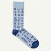 Gazman Non Tight Top Bloke Sock - Blue Marle -Cheap Accessories Store 4 128a862c 9dd7 413d 93fe afaf0a909a1a