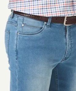 Gazman Knit Modern Fit Jeans - Washed Indigo -Cheap Accessories Store 4 1ece40a0 cf4d 4a0d b9c5 767516b52139