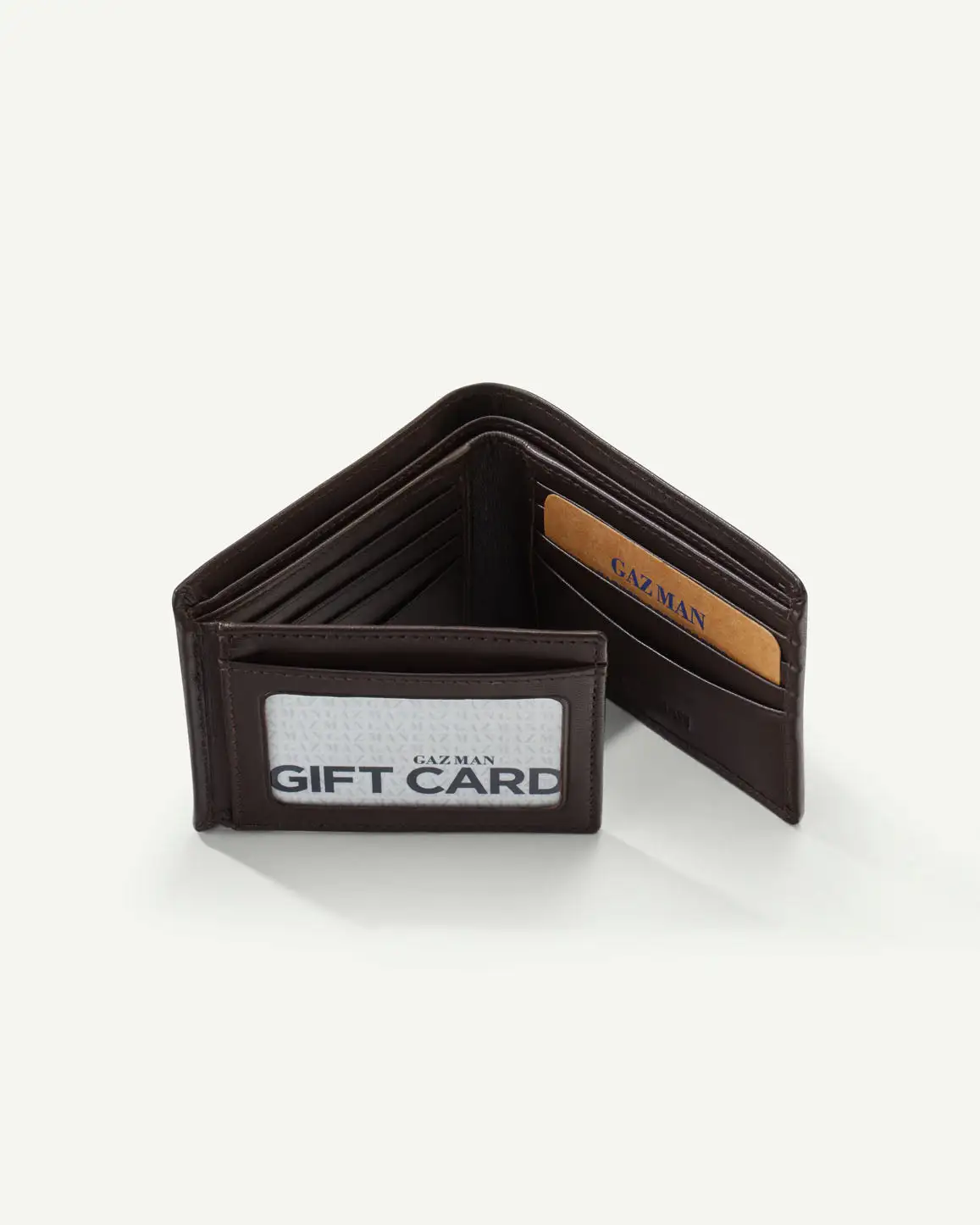 Gazman Leather ID Wallet - BROWN 10 Gazman Leather ID Wallet - BROWN - Image 8