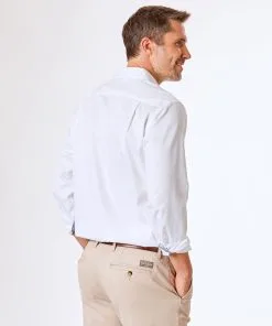 Gazman Easy Care Plain Twill Shirt - White -Cheap Accessories Store 4 2284f206 9b2d 4fb2 9928 b98255d43ad4