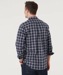 Gazman Brushed Twill Melange Check Shirt - Navy 7 Gazman Brushed Twill Melange Check Shirt - Navy -Cheap Accessories Store 4 2c8c7f5f cc1d 4b11 ae34 d44fa4049f79