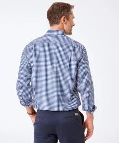 Gazman Easy Care Twill Check Shirt - Navy 7 Gazman Easy Care Twill Check Shirt - Navy -Cheap Accessories Store 4 3606f4c7 7796 4f95 82e8 978e87fdfc33