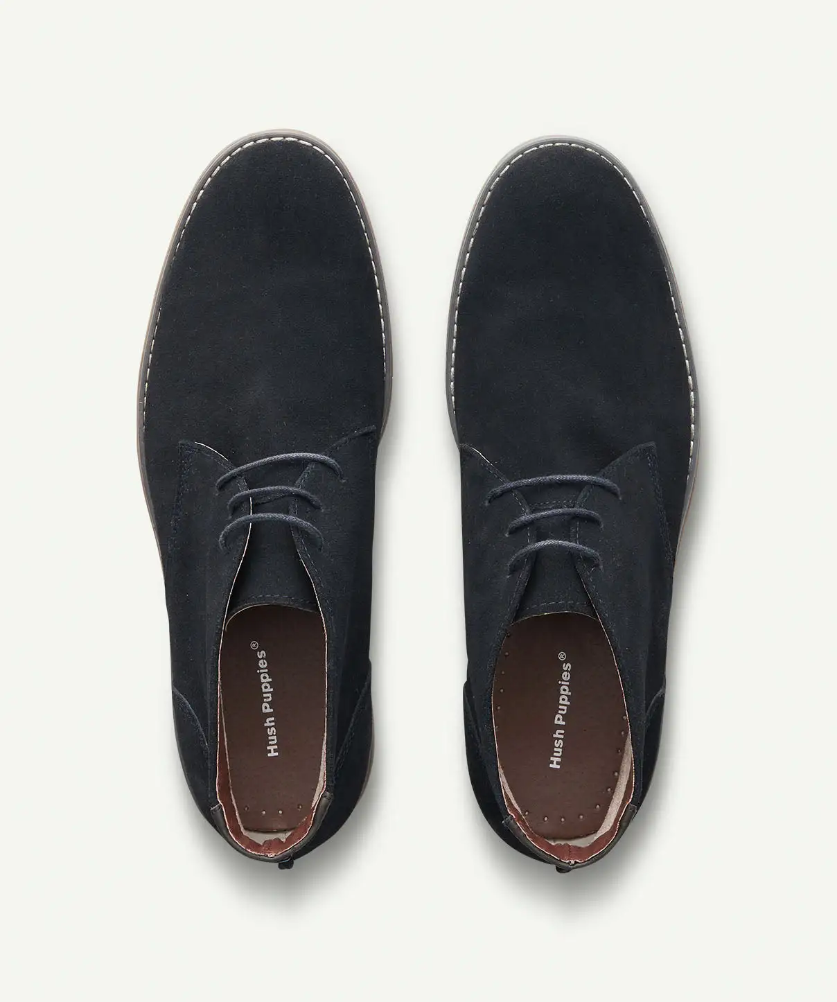 Gazman Hush Puppies Desert Boots - Navy Suede 6 Gazman Hush Puppies Desert Boots - Navy Suede - Image 4