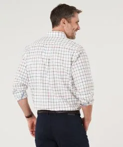 Gazman Easy Care Twill Multi Check Shirt - Multi Check -Cheap Accessories Store 4 549c9678 e080 4a93 be17 3ea019115ee9