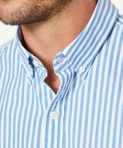 Gazman Tailored Casual Stretch Stripe Long Sleeve Shirt - Marine Blue 14 Gazman Tailored Casual Stretch Stripe Long Sleeve Shirt - Marine Blue -Cheap Accessories Store 4 67f25313 c05c 47c9 9c4f c6ddaa2e9b76