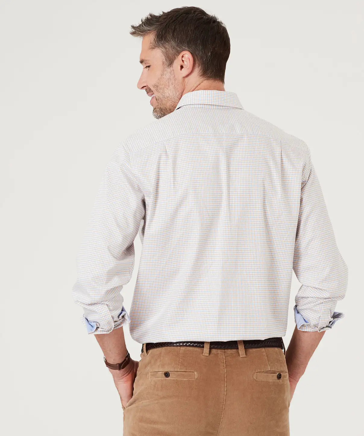 Gazman Easy Care Multi Check Shirt - Multi Check 5 Gazman Easy Care Multi Check Shirt - Multi Check - Image 3