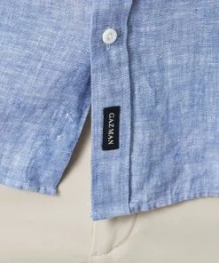 Gazman Linen Plain Long Sleeve Shirt - Nightshade -Cheap Accessories Store 4 aa608216 1f5a 4629 97be fe63b4b21e5b