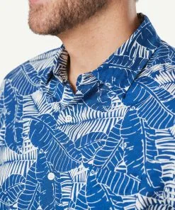 Gazman Linen Blend Leaf Print Short Sleeve Shirt - Nightshade 12 Gazman Linen Blend Leaf Print Short Sleeve Shirt - Nightshade -Cheap Accessories Store 4 b462b236 7384 4b64 a7ff 14292bb3dbd1