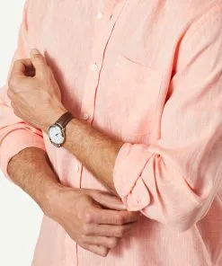 Gazman Linen Plain Long Sleeve Shirt - Guava 13 Gazman Linen Plain Long Sleeve Shirt - Guava -Cheap Accessories Store 4 c8805119 4191 4b65 a2ef fbecbaf09e57