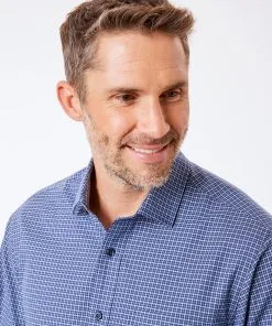 Gazman Easy Care Oxford Check Shirt - Navy 9 Gazman Easy Care Oxford Check Shirt - Navy -Cheap Accessories Store 4 e75036d2 0121 4514 8c57 5acf65b27c13