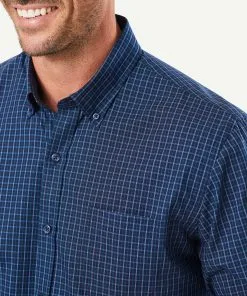 Gazman Tailored Easy Care Check Long Sleeve Shirt - Navy 12 Gazman Tailored Easy Care Check Long Sleeve Shirt - Navy -Cheap Accessories Store 4 ef0256c8 5a8a 458a 9efc 60acc2fbc3d3
